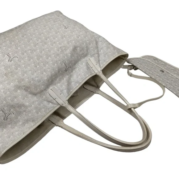 Goyard S Louis White Tote Bag - Picture 4 of 15